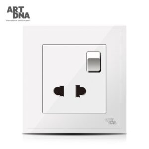 2 Pin socket With Switch